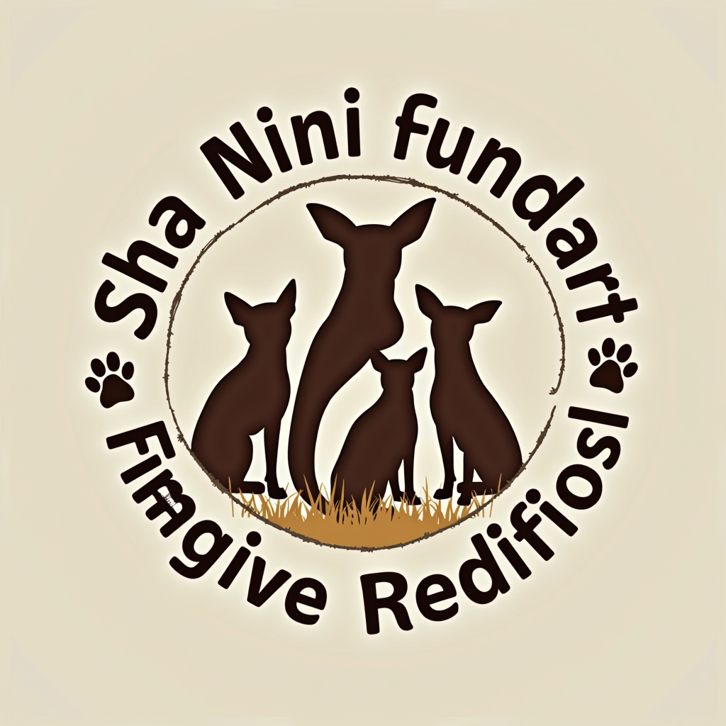 Sha Nini Foundation logo featuring animal welfare symbols and community care imagery