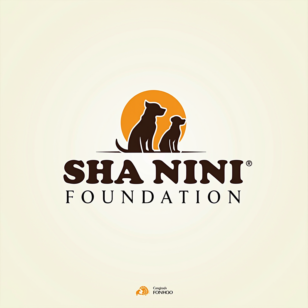 Sha Nini Foundation logo featuring animal welfare symbols and community care imagery